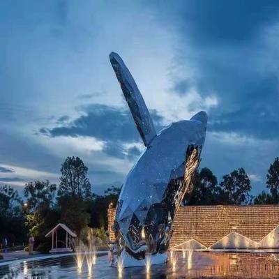 重慶不銹鋼雕塑鹿