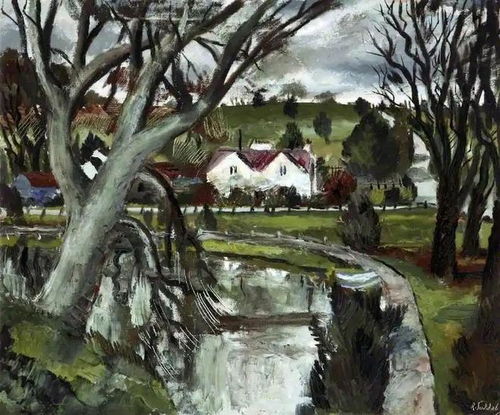 英國(guó)藝術(shù)家羅蘭·蘇達(dá)比的靜物與風(fēng)景油畫(huà) 景觀藝術(shù)的靜謐與詩(shī)意